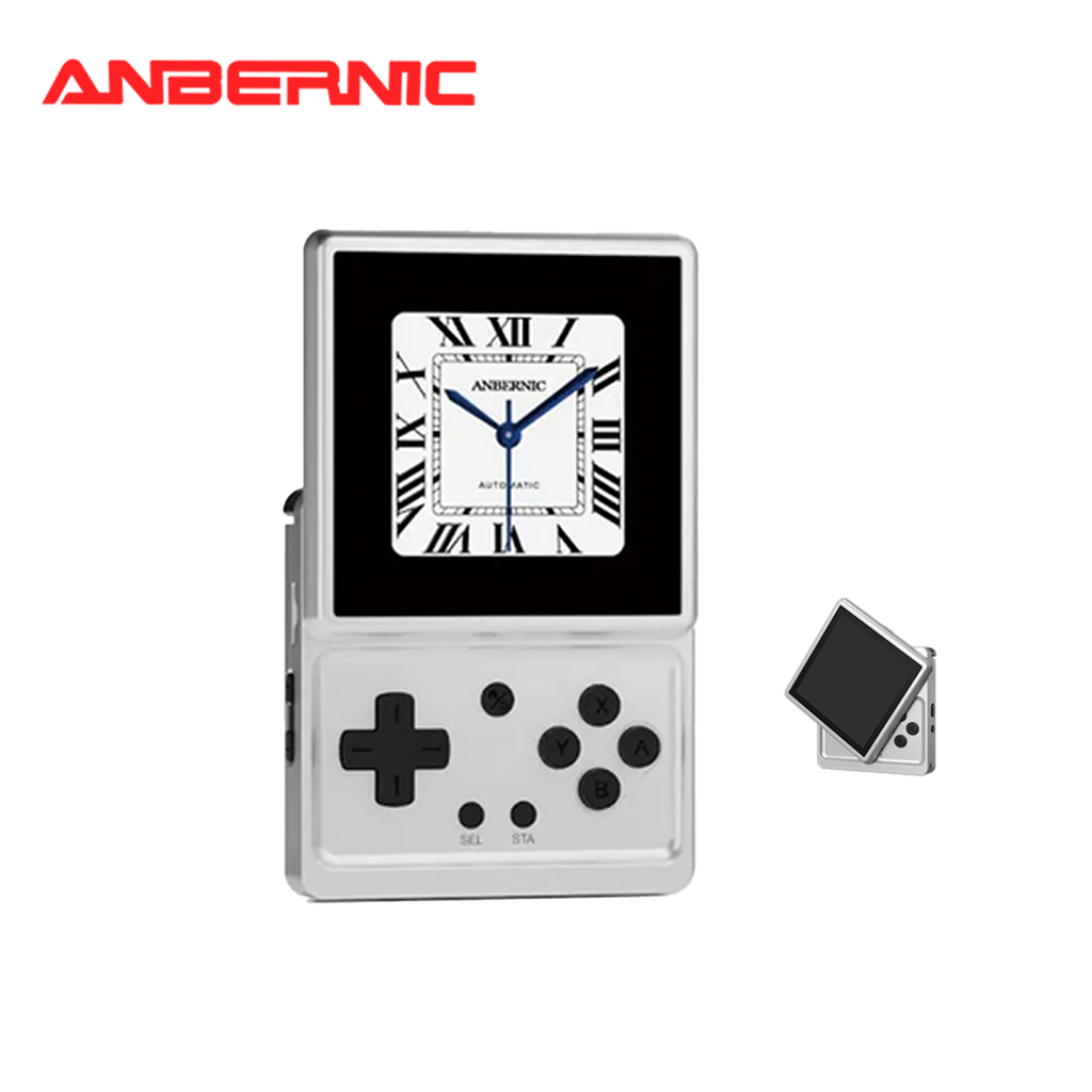 ANBERNIC RG Rotate Swivel-Screen Android Handheld Mini Game Boy Retro Console Support USB-C DAC to 3.5mm Headphone Jack