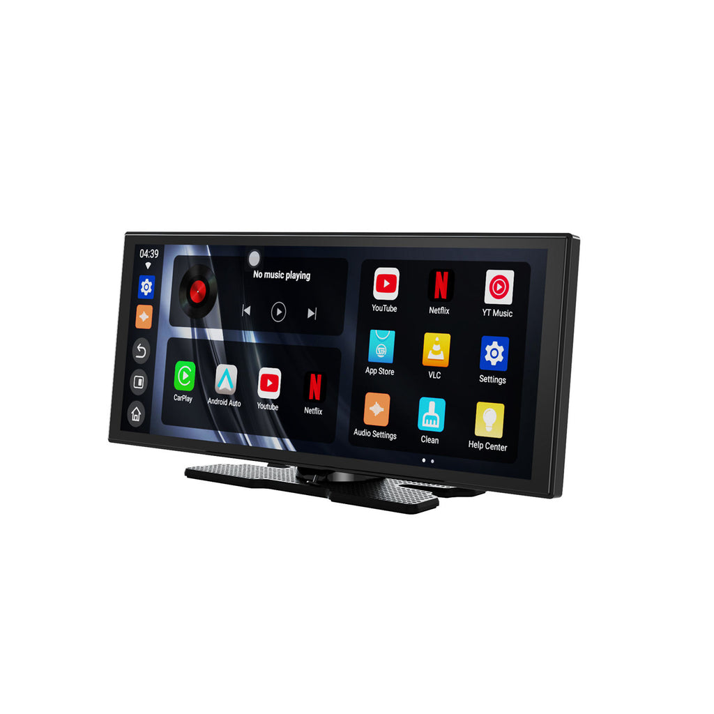 Limited-Time Offer🔥11.4" Portable Touch Screen Car GPS Navigator, 4K Ultra HD LCD Car Display, Wireless CarPlay & Android Auto, Worldwide Map Support, USB Plug and Play Car Entertainment System with 1 Year Warranty