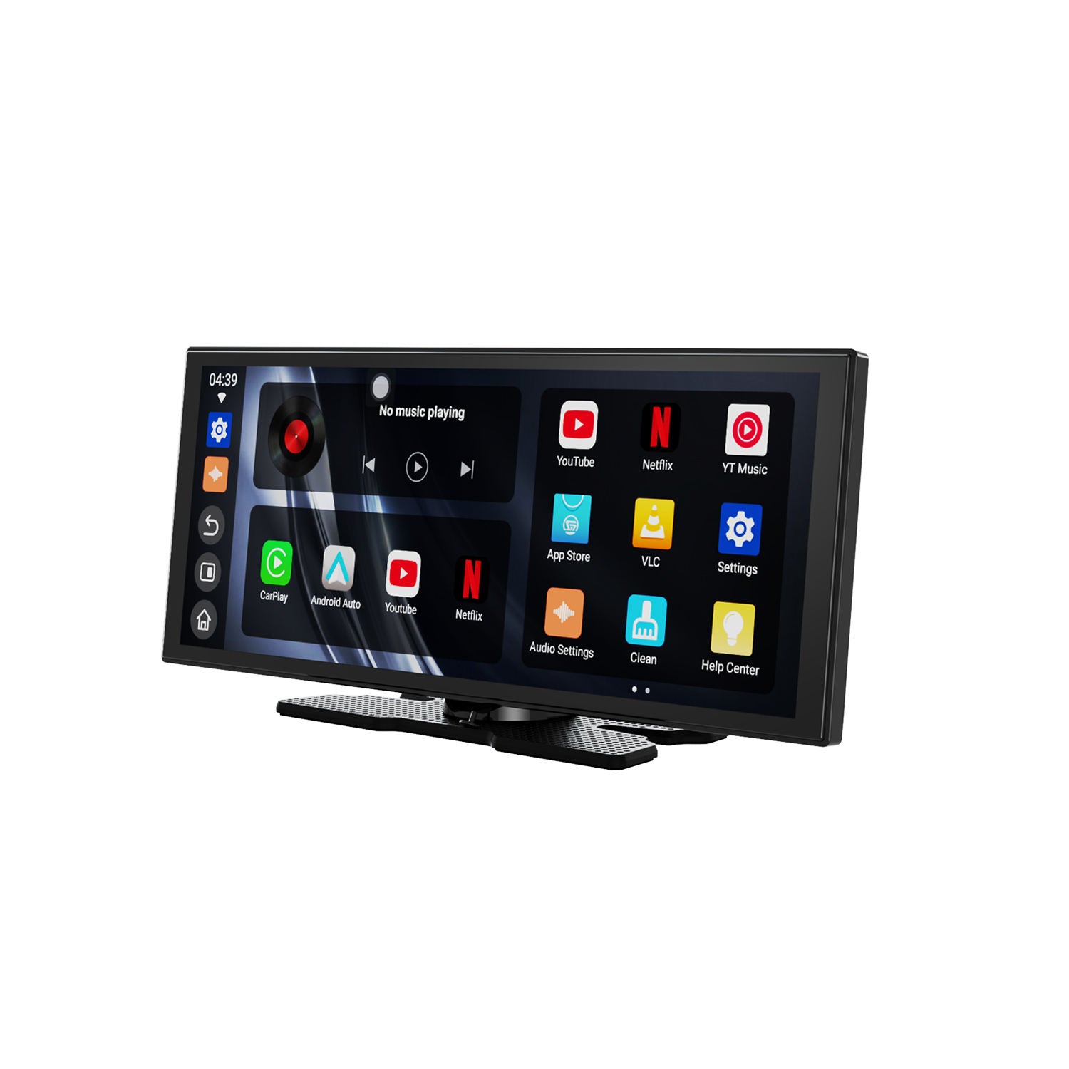 Limited-Time Offer🔥11.4" Portable Touch Screen Car GPS Navigator, 4K Ultra HD LCD Car Display, Wireless CarPlay & Android Auto, Worldwide Map Support, USB Plug and Play Car Entertainment System with 1 Year Warranty