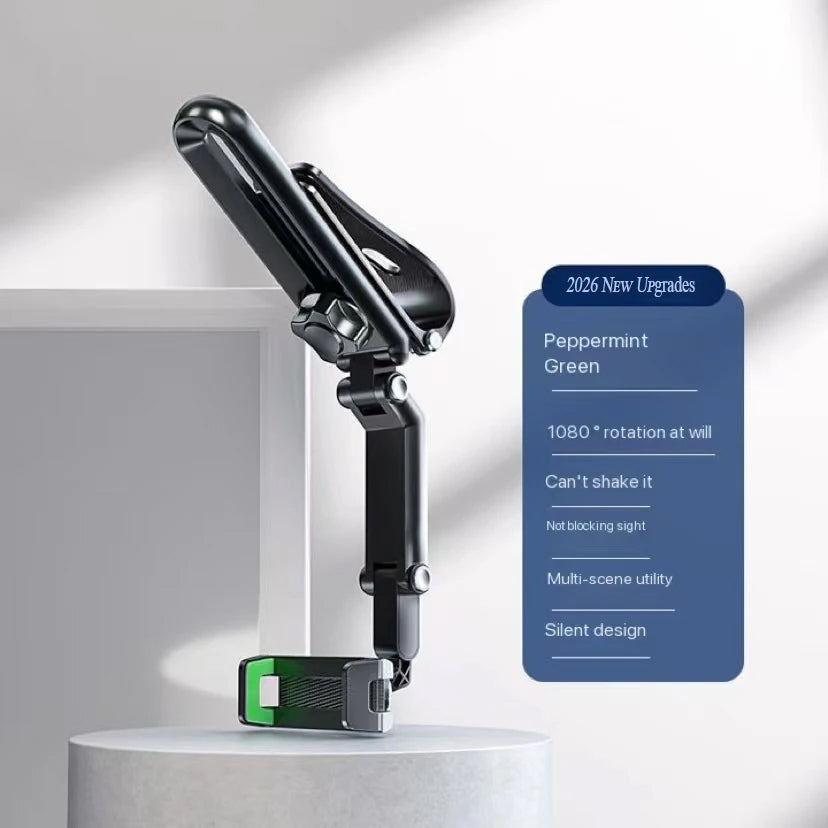 Limited Time: 40% OFF 🔥Multi-Functional Rotating Phone Mount, Clip-On Car Visor Holder & Kitchen Stand for Versatile Use