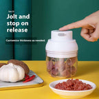 2026 New Mini Electric Food Chopper - Silent USB Charging, Compact Portable Garlic Chopper Kitchen Assistant