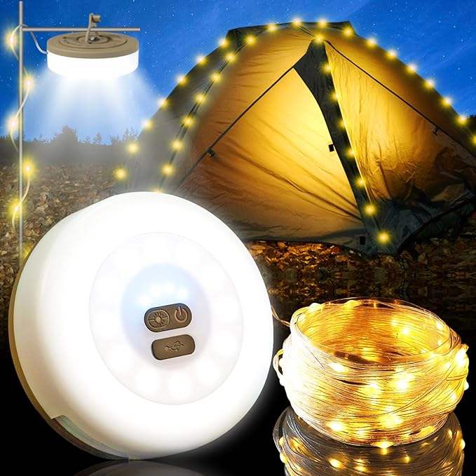 USB LED Camping String Light Waterproof Flexible Outdoor Decor Lamp-Final 4 Hours: 20%OFF 🔥