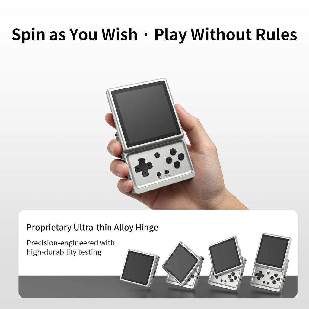 ANBERNIC RG Rotate Swivel-Screen Android Handheld Mini Game Boy Retro Console Support USB-C DAC to 3.5mm Headphone Jack