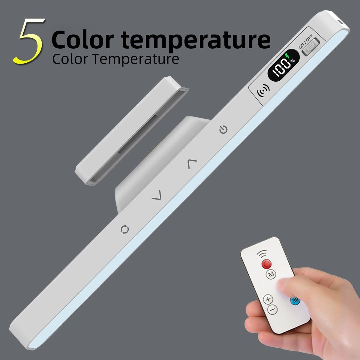 2026 Upgraded AA Eye-Care Light Source | Strong Magnetic Detachable Mount | Sensitive Touch Dimming | Ultra Long Standby Battery | Wireless Portable Strip Lamp for Dorm, Office, Vanity & Bedside Reading