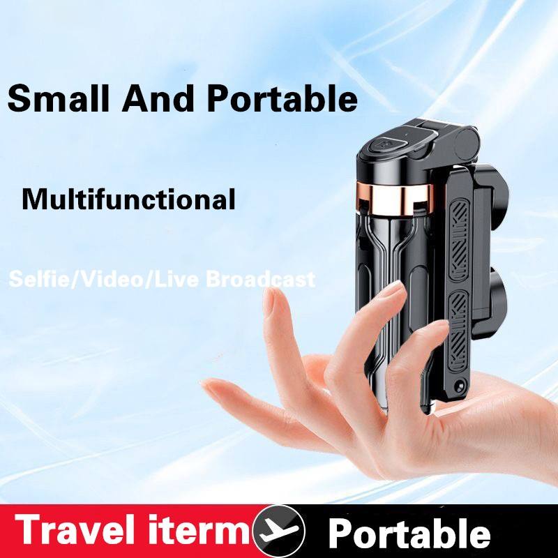 Limited Time: 30% OFF 🔥Mini Selfie Stick Foldable 3 in 1 Extendable Grip Phone Shooting Tripod Stand with BT Remote Control