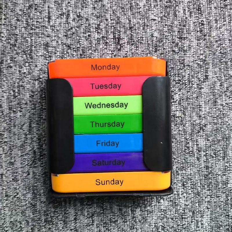 Limited Time: 30% OFF 🔥Portable 7-Day Medicine Box - 28 Compartments Custom Food-Grade Plastic Weekly Pill Storage Box