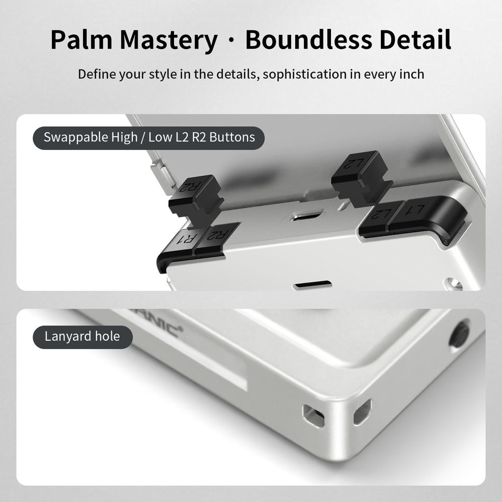 ANBERNIC RG Rotate Swivel-Screen Android Handheld Mini Game Boy Retro Console Support USB-C DAC to 3.5mm Headphone Jack
