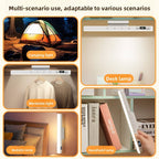 2026 Upgraded AA Eye-Care Light Source | Strong Magnetic Detachable Mount | Sensitive Touch Dimming | Ultra Long Standby Battery | Wireless Portable Strip Lamp for Dorm, Office, Vanity & Bedside Reading