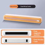 2 in 1 Food Film Dispenser Wrap Dispenser With Cutter Storage Box - Cuts Cling Film & Aluminum Foil, Adjustable-Final 4 Hours: 50%OFF 🔥