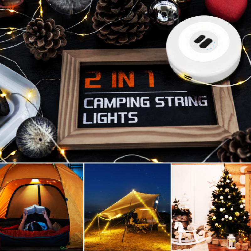 USB LED Camping String Light Waterproof Flexible Outdoor Decor Lamp-Final 4 Hours: 20%OFF 🔥