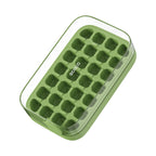 Ecoco Food Grade Ice Cube Mould, Quantitative Press Type Quick-Freezing Ice Tray, Hands-Free Fast Demoulding Refrigerator Ice Maker Tool for Home Kitchen Summer Drinks