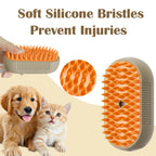 3 in 1 Pet Steam Brush | Rechargeable, Self-Cleaning, Deshedding & Massage Tool for Dogs & Cats-Final 3 Hours: 30%OFF 🔥
