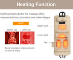 🍃Limited-Time Offer🔥Emoka Portable Whole Body Neck Head Multifunctional Superior Pu Leather Electric Shiatsu Kneading Heating Massage Mattress