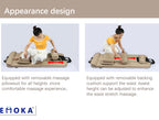 🍃Limited-Time Offer🔥Emoka Portable Whole Body Neck Head Multifunctional Superior Pu Leather Electric Shiatsu Kneading Heating Massage Mattress