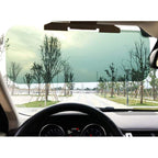 Car Anti-glare Driver Eye Protection Sun Visor Goggles - Yellow/Green, Day/Night Dual Use, Universal Fit