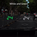 2026 New Car HUD Head Up Display | GPS Speedometer, HD Display, KMH/MPH Switchable, Multifunctional Car Navigation Projector