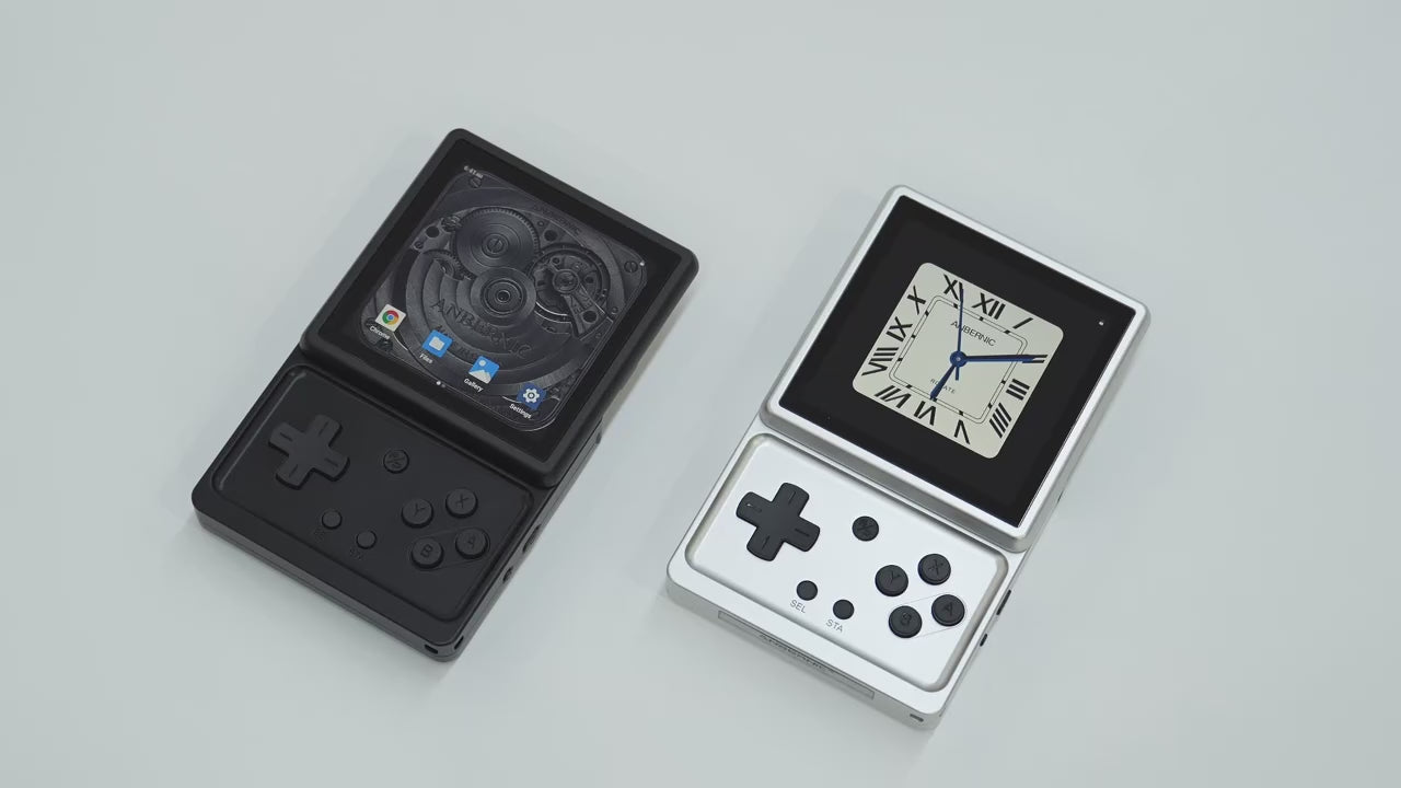ANBERNIC RG Rotate Swivel-Screen Android Handheld Mini Game Boy Retro Console Support USB-C DAC to 3.5mm Headphone Jack